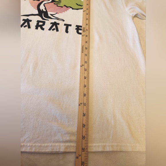 Bioworld Men's White Cobra Kai Miyagi-Do Karate Long Sleeve T-Shirt Size 2XL - Picture 7 of 7